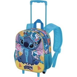 Zainetto Trolley 3D Lilo & Stitch – Piccolo, Ergonomico e Compatto (34 cm)