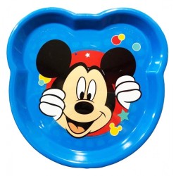 Set Pappa 5 Pezzi Disney Topolino – Piatto, Scodella, Borraccia, Posate e Tovaglietta