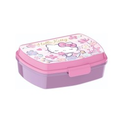 Kit Scuola Asilo Hello Kitty 4pz – Zaino, Portapranzo, Bicchiere e Tovaglietta