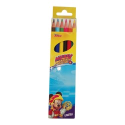 Set 6 Pastelli Colorati Mickey Mouse – Roadster Racers (Disney Junior)