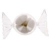 Scatolina Porta Confetti a Forma di Caramella in PVC Baby Celeste – Ideale per Nascita e Battesimo (9 cm)