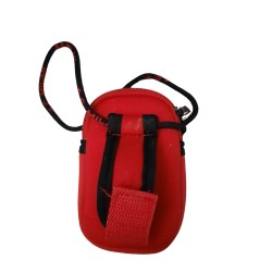 Portachiave Porta Telecomando con Chiusura Zip AC Milan Prodotto Ufficiale Idea Regalo Uomo Auto Moto