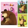 Masha e Orso Disney Maxi Rig.A Quaderno 80gr A4 rigatura -Soggetti Assortiti 10Pz Bambina