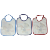 Set di 6 Bavaglini Disney Mickey Mouse per Neonati - Antimacchia, Impermeabili, Cotone Spugna, 21,5 x 26 cm