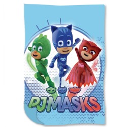 Telo Mare PJ Masks Super Pigiamini – Asciugamano Spiaggia e Piscina 100% Cotone (140x70 cm)