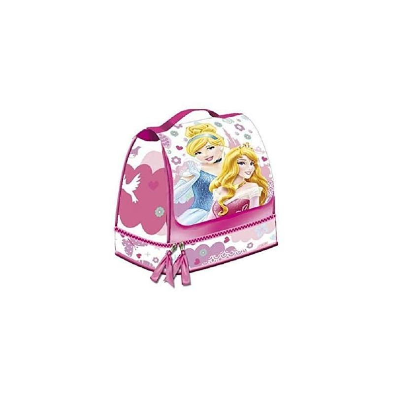 DISNEY Cestino Asilo manici e tracolla PRINCIPESSE Scuola Passeggio Bambina CM 23