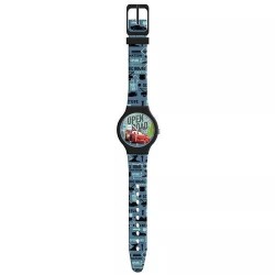 Orologio Analogico Bambino Disney Cars Saetta McQueen con Cinturino in Gomma e Scatola di Latta – Idea Regalo Perfetta