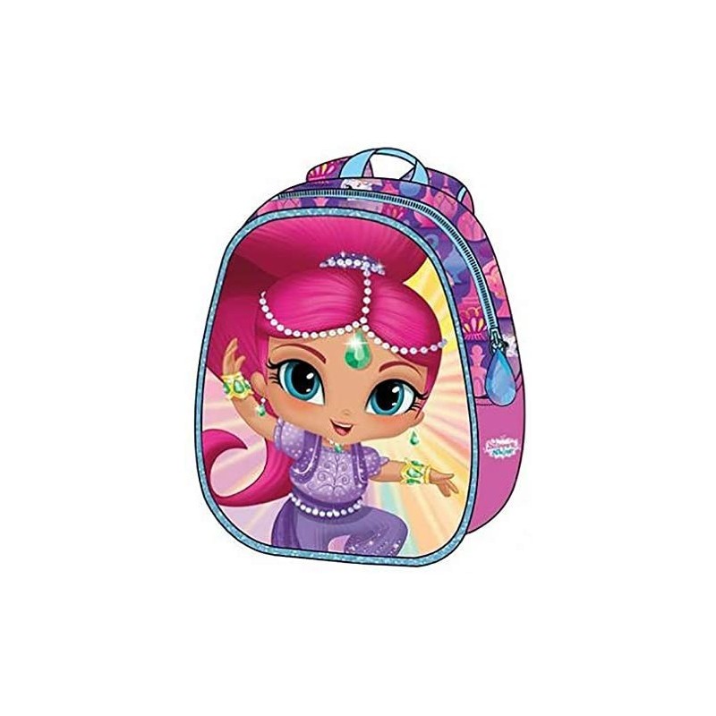 Zaino Scuola Asilo Shimmer And Shine 28CM zainetto eco
