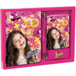 Set Regalo Soy Luna – Diario, Rubrica e Penna – Kit Ufficiale Disney