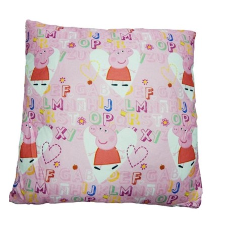 Cuscino Peppa Pig "Soft Hug" 40x40 cm – Morbida Decorazione Cameretta Rosa | Arredo Letto Bambina Originale