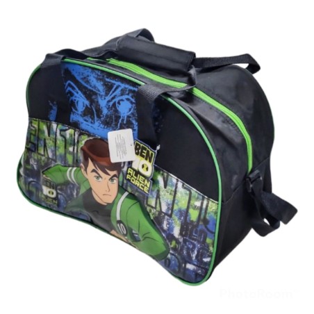 BORSONE BEN10 Cartoon Network BORSA DA VIAGGIO PALESTRA BAMBINO CM.38X27X17