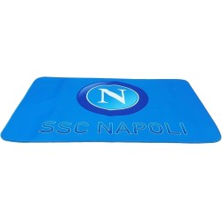 Tappeto SSC Napoli 80x120 cm con Antiscivolo e Logo Ufficiale | Prodotto Originale per Tifosi