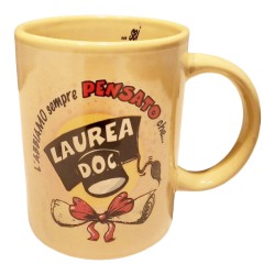 Tazza Divertente per Laurea “L'abbiamo sempre Pensato che sei Grande!!!” – Idea Regalo per Laureati