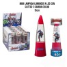 LAMPADA LED AVENGERS MARVEL ALLUNGATA GLITTER LUCE NOTTE IDEA REGALO BAMBINI