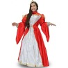 Costume di Carnevale Principessa Sissi Bambina – Vestito con Corona e Sottogonna con Cerchi