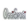 Scritta in 3D Polistirolo Oggi Sposi con Cuoricini Glitter 30x12x6 cm Decorazioni Matrimonio Party Festa