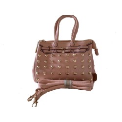 BORSA BORSETTA DONNA SPALLA PICCOLA TRACOLLA CON BORCHIE E STRASS cm 18x15