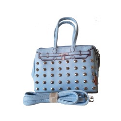 BORSA BORSETTA DONNA SPALLA PICCOLA TRACOLLA CON BORCHIE E STRASS cm 18x15