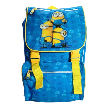 Zaino Scuola Estensibile Minions "Cattivissimo Me" – Ergonomico Elementari 40cm