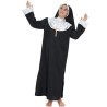 Costume Vestito da suora per bambina Maschera di Carnevale bambina -3-10 anni