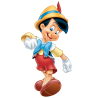 Sagoma Personalizzata in Polistirolo Pinocchio per Compleanno - Festa e Party Disney (70 cm)