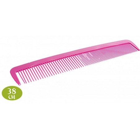 Pettine Gigante Clown Rosa 38cm – Accessorio Carnevale e Festa Party