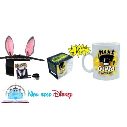 KIT LAUREA CAPPELLO CON ORECHHIE LAUREATO LAUREATA + TAZZA MUG MAX LAUREA
